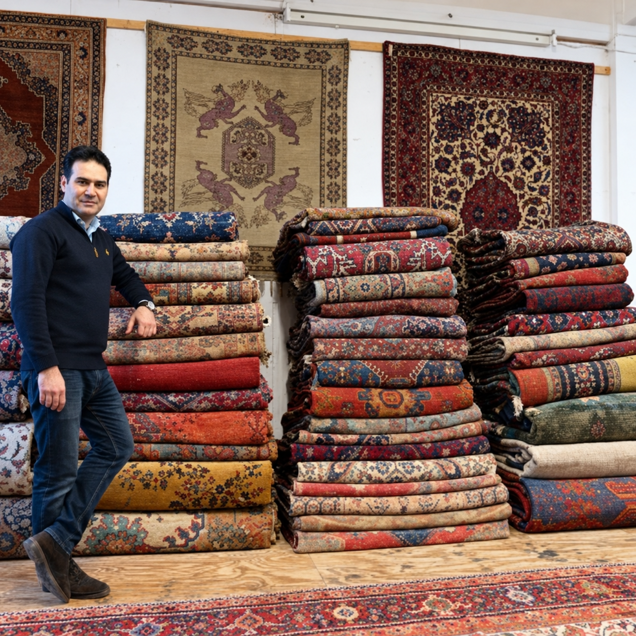 20th-century and contemporary designer carpets at LARTA
